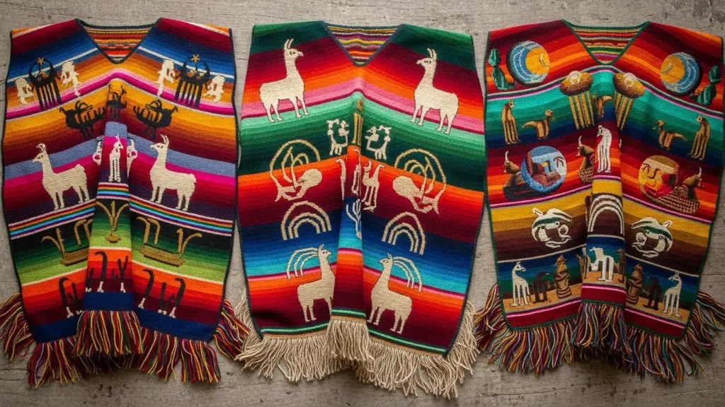 Andean Ceremonial Ponchos, Peru & Bolivia