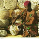 Beaded Calabash