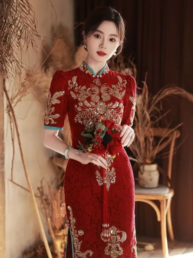 Cheongsam Variations for the Wedding