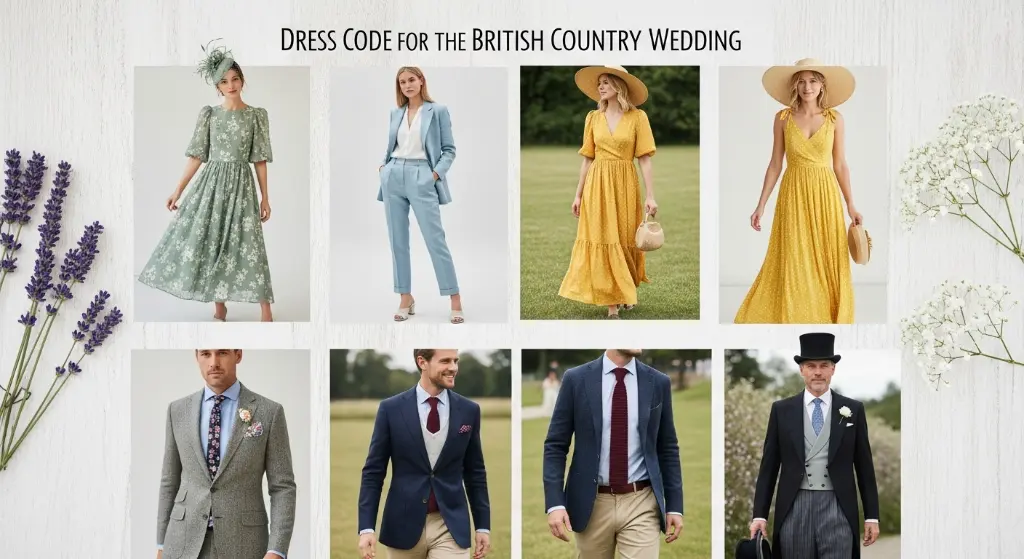 Dress Code for the British Country Wedding