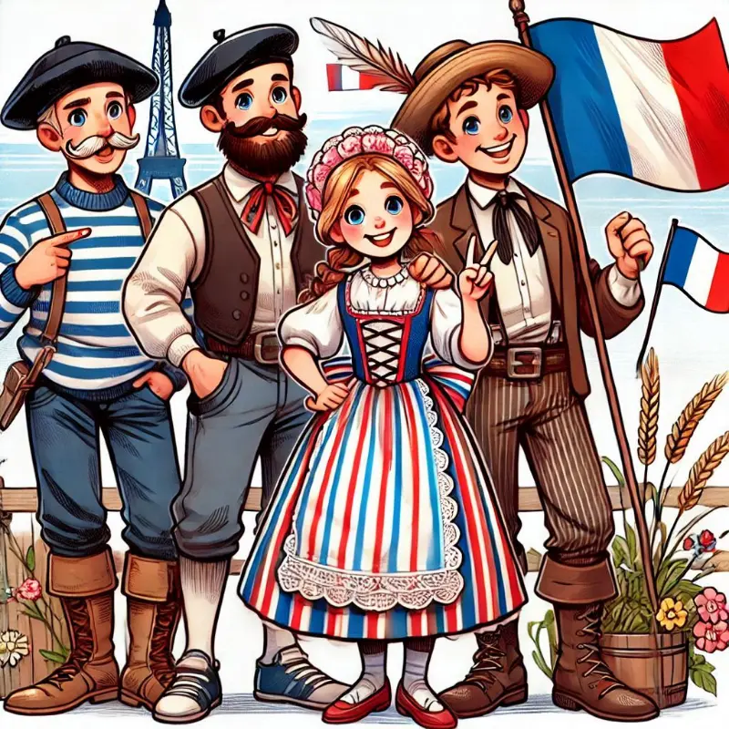 Traditional Clothing in France