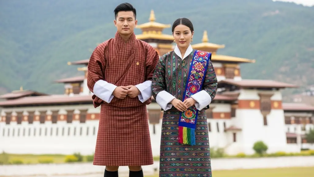 Gho and Kira, Bhutan