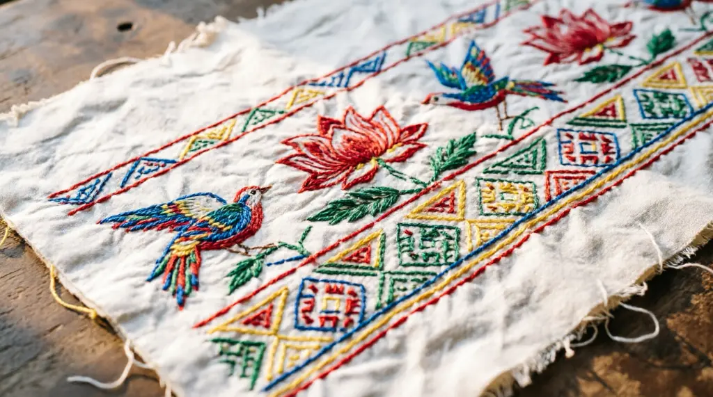 Kantha Stitch from India