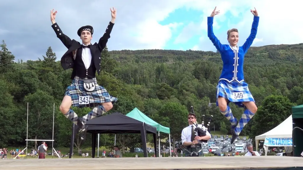Kilts in Highland Dancing