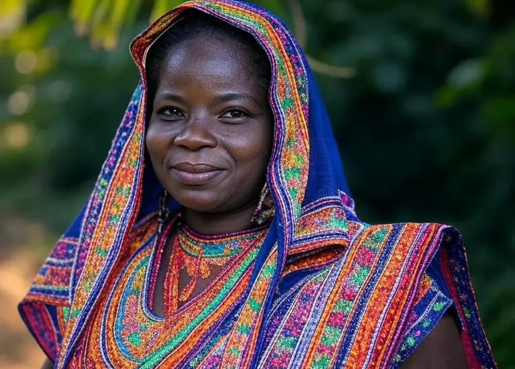 Mandinka: Elegance in Embroidery