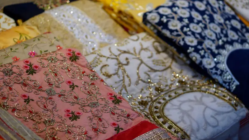 Materials Used in Salwar Kameez