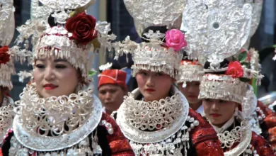 Miao Silver-Decorated Costume