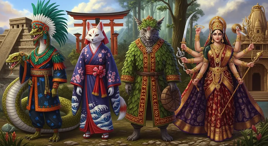 Why Did Cultures Sew Gods Into Their Clothes?
