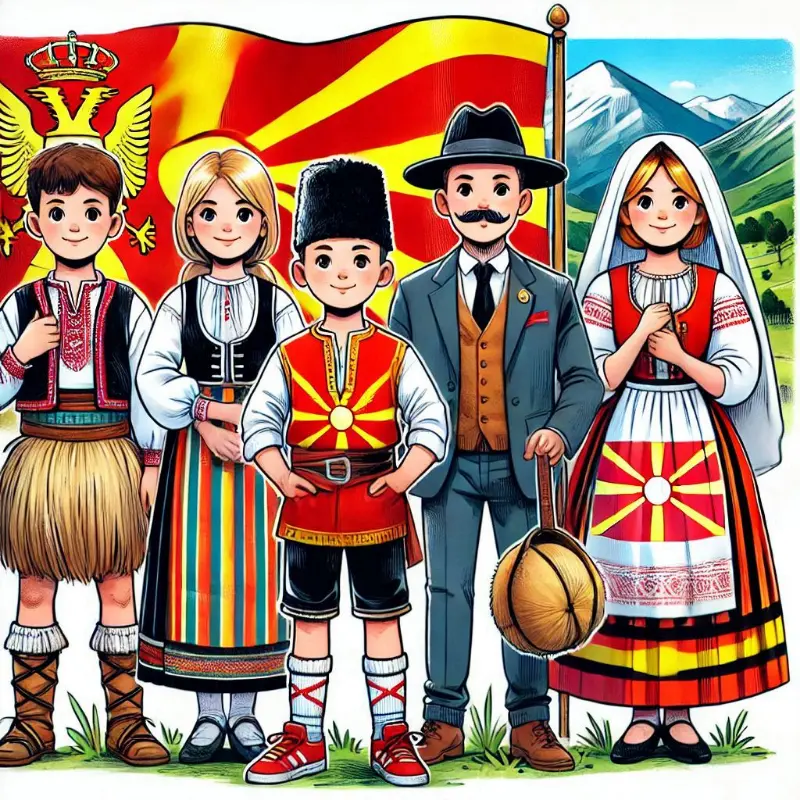 Traditional Clothing in North Macedonia