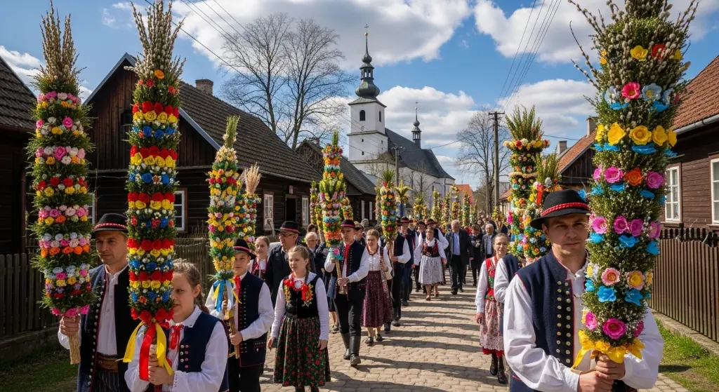 Palm Sunday in Łyse