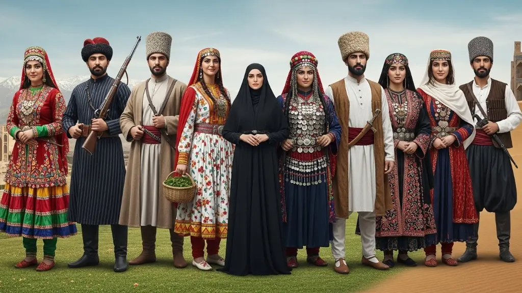 Regional Clothing of Iran