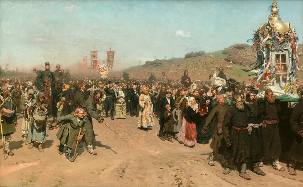 Russian Art Religious Procession