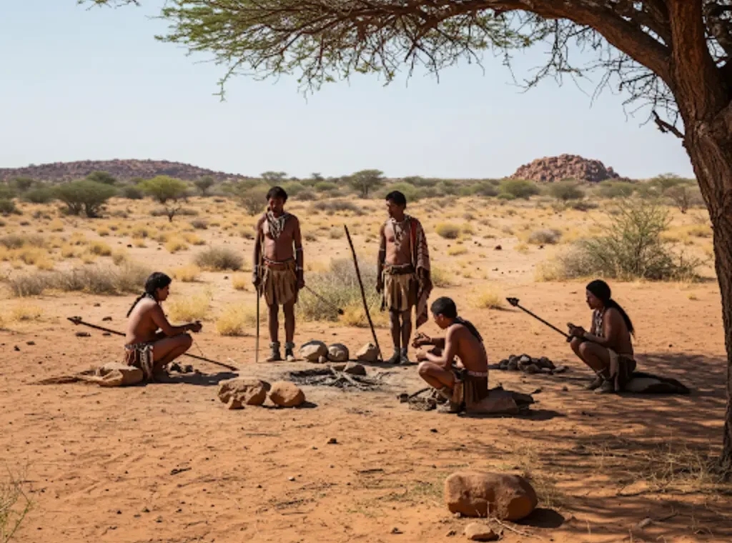 San (Bushmen) The Ancient Hunter-Gatherers of Southern Africa