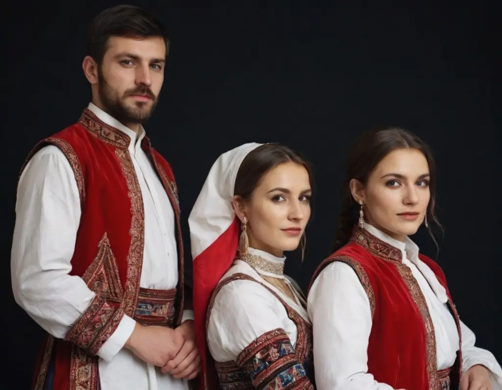 Serbian traditional clothing 