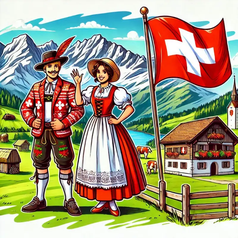 Traditional Clothing in Switzerland