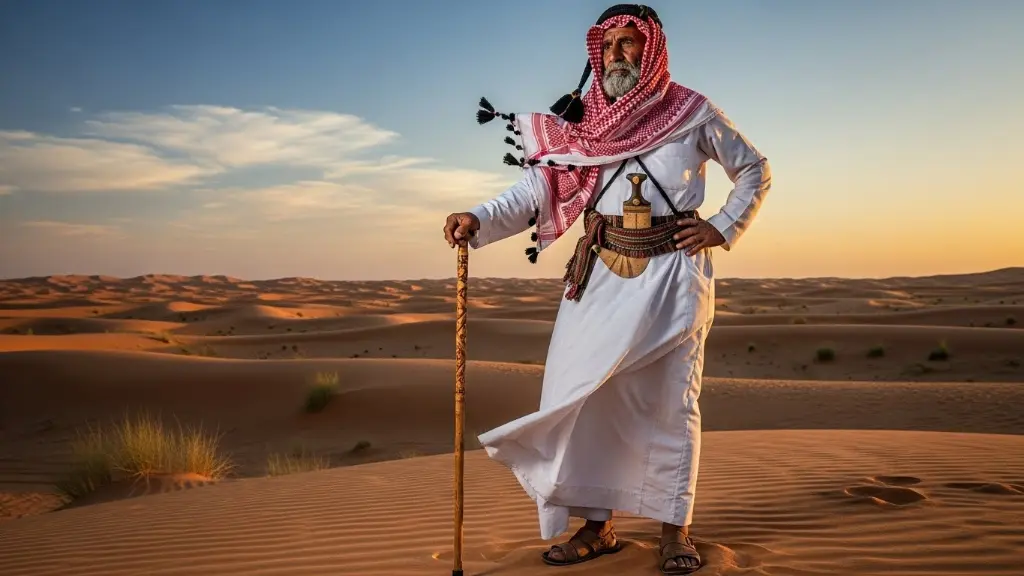 The Bedouin Man's Desert Attire
