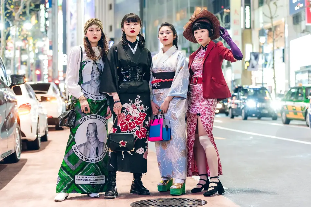 The Kimono in Street Style