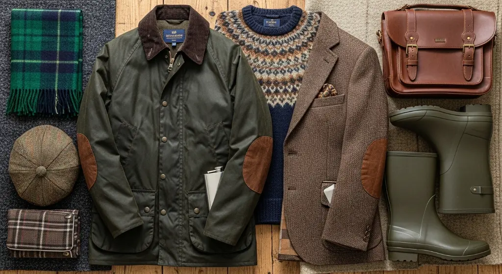 This is the world of English country style clothing