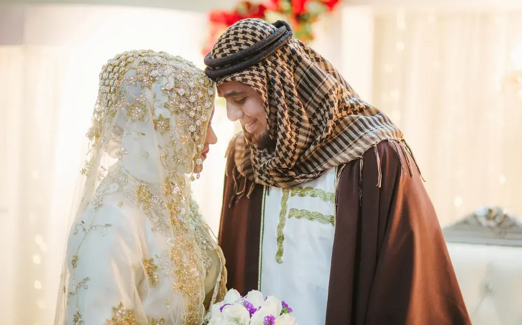 Traditional Arab Wedding Attire