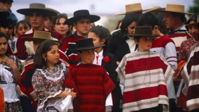 Traditional clothing in Chile