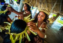 Traditional clothing in Kiribati