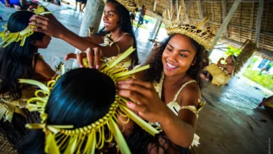 Traditional clothing in Kiribati