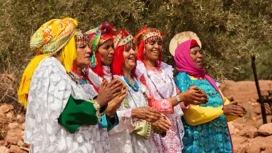 Traditional clothing in Marruecos