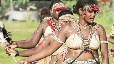 Traditional clothing in Solomon Islands